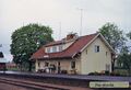 Forsheda station - 1969 - Foto: Sveriges Järnvägsmuseum