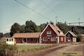 Gånghester station - juli, 1969 - Foto: Okänd - Sveriges Järnvägsmuseum