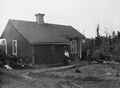 Kovraberg banvaktsstuga - 1890-talet - Foto: Okänd - Sveriges Järnvägsmuseum
