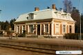 Bromölla station - 6 maj 1971 - Foto: Sveriges Järnvägsmuseum