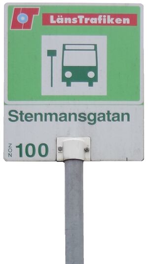 Länstrafiken Eskilstuna, Stenmansgatan.JPG