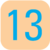 Sparvagnslinje 13.svg