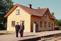 Byholma station - 1960-talet - Foto: Sveriges Järnvägsmuseum