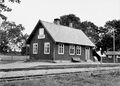 Flatehult station - 1960 - Foto: Okänd