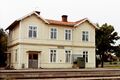 Läckeby station - 1969 - Foto: Sveriges Järnvägsmuseum