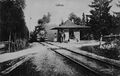 Gåvan station - 1910 - Foto: Sveriges Järnvägsmuseum