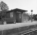 Kullåkra hållplats efter nedgradering - 1969 - Foto: Lundberg, Sven Ove