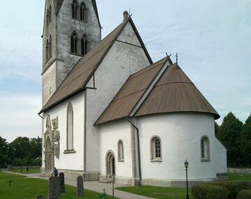 Långhus,kor och absid