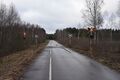 Spåret till Bergs såg LP numera Vida såg. Bilden är från gamla vägen som inte används numera - 2023 Foto: Jan Karlsson